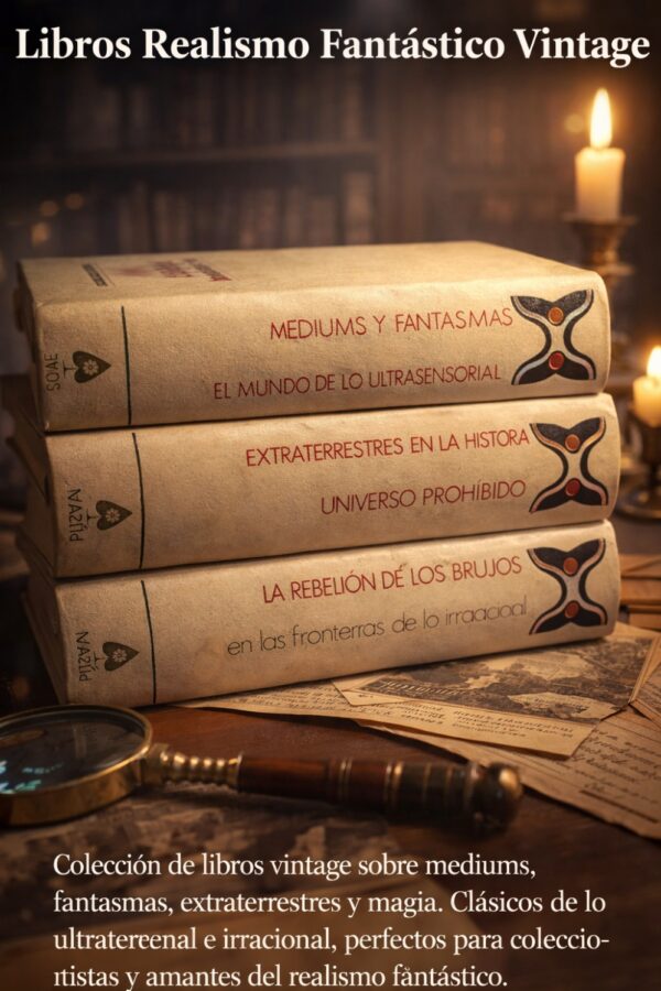 Libros seleccion realismo fantastico mediums ovnis