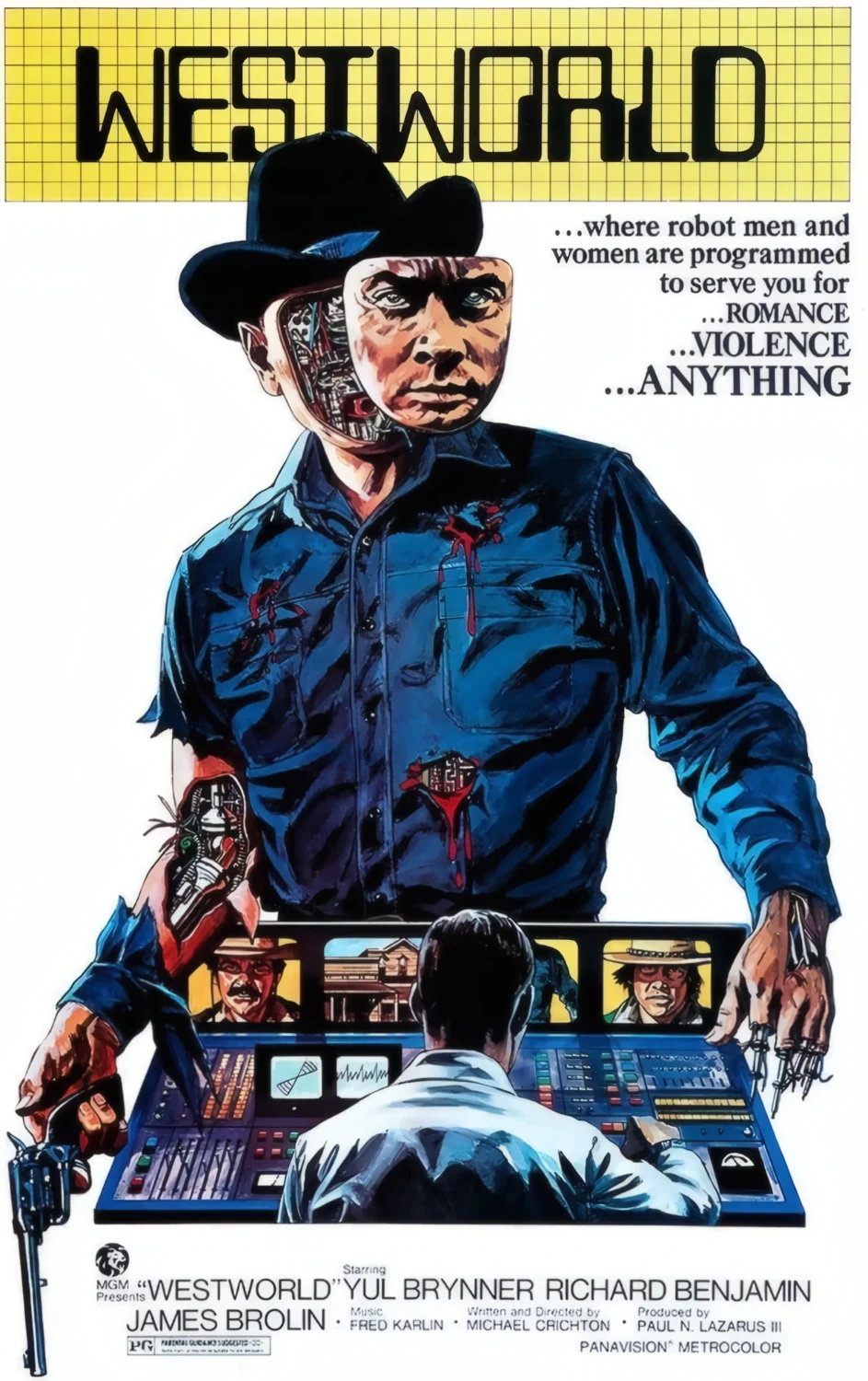 Almas de Metal – Westworld – Poster Print A3Plus Super HD