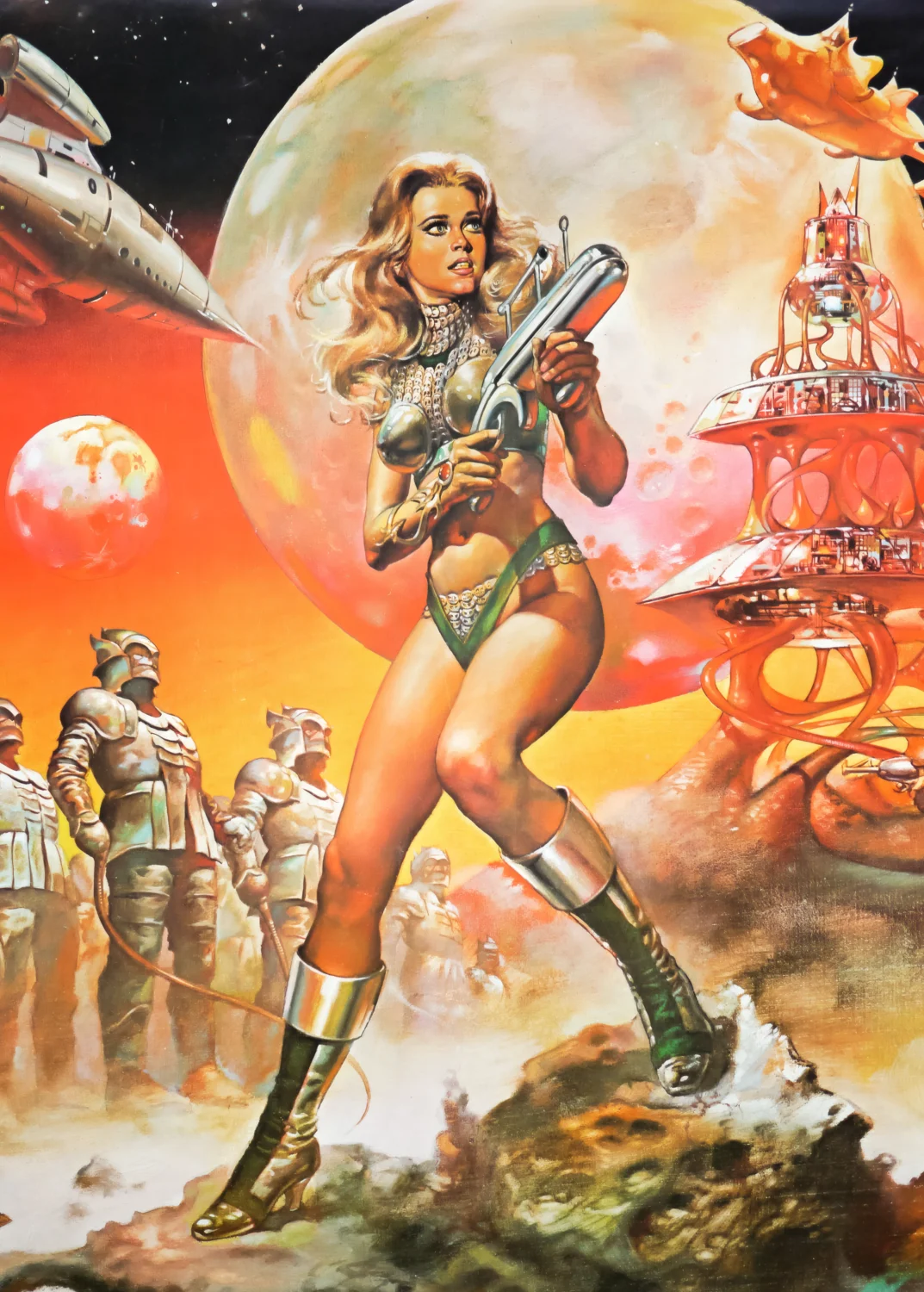 Barbarella Boris Vallejo – Poster Print A3Plus Super HD