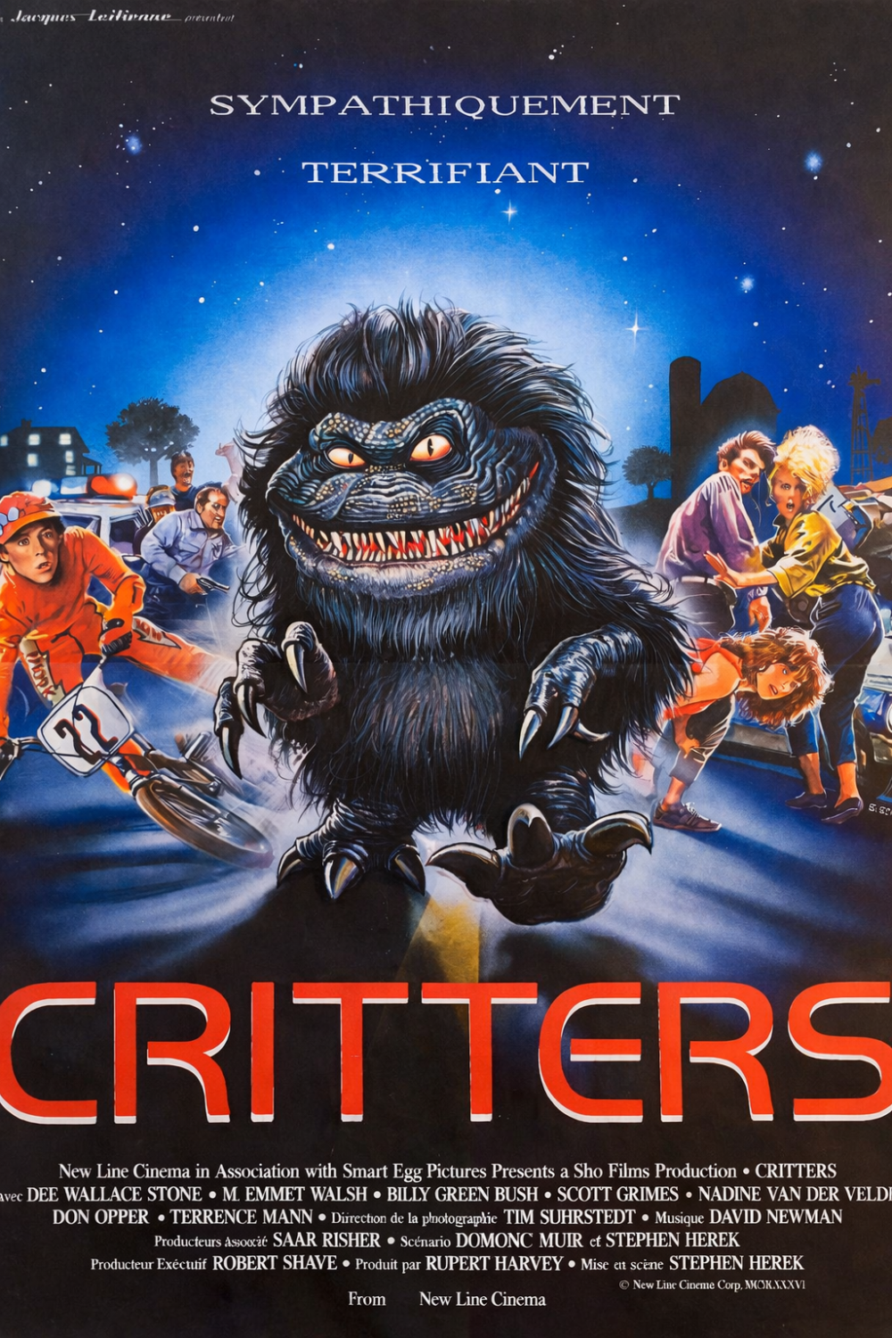 CRITTERS – Vintage Poster A3Plus – Super HD
