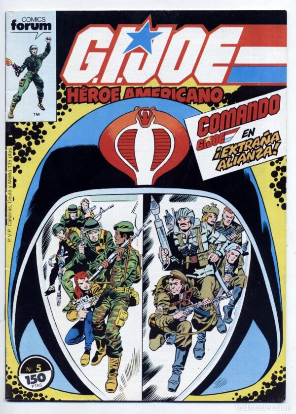 Comando G.I. Joe número 5 Comic Forum