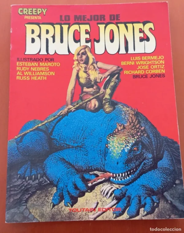 Creepy Especial Lo Mejor de Bruce Jones ilustrado por VVAA – Corben Wrightson Maroto OrtizToutain Editor