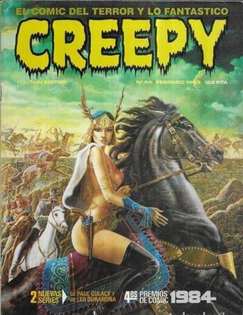 Creepy Revista Comic Terror Vintage numero 44