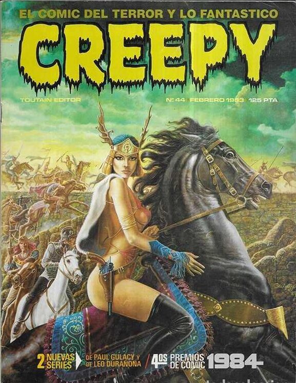 Creepy Revista Comic Terror Vintage numero 44