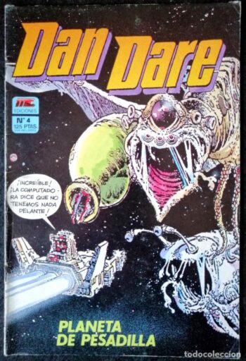 Dan Dare número 4 planeta pesadilla