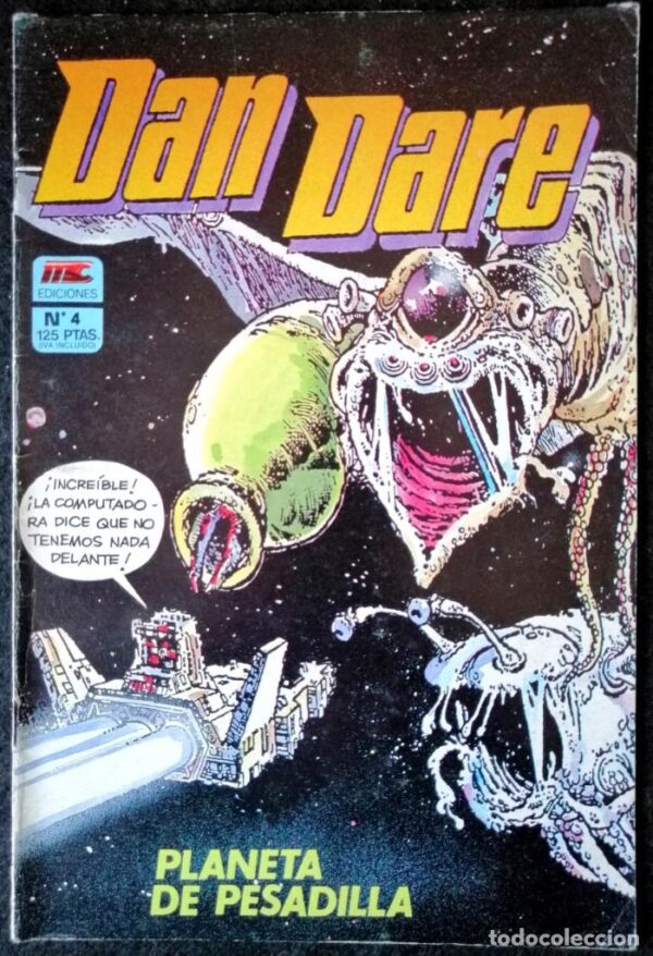 Dan Dare número 4 planeta pesadilla