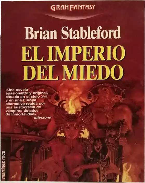 libro el imperio del miedo stableford fantasia vampiros