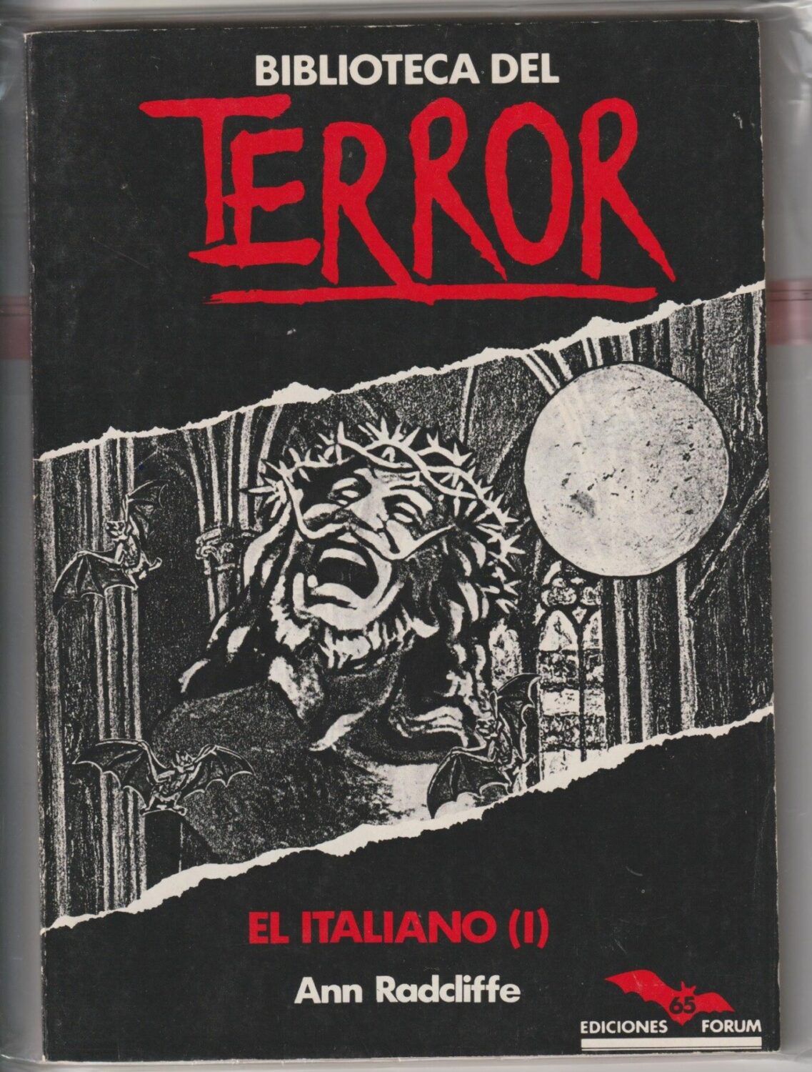 El Italiano (I) Ann Radcliffe – Biblioteca Terror Ediciones Forum 65