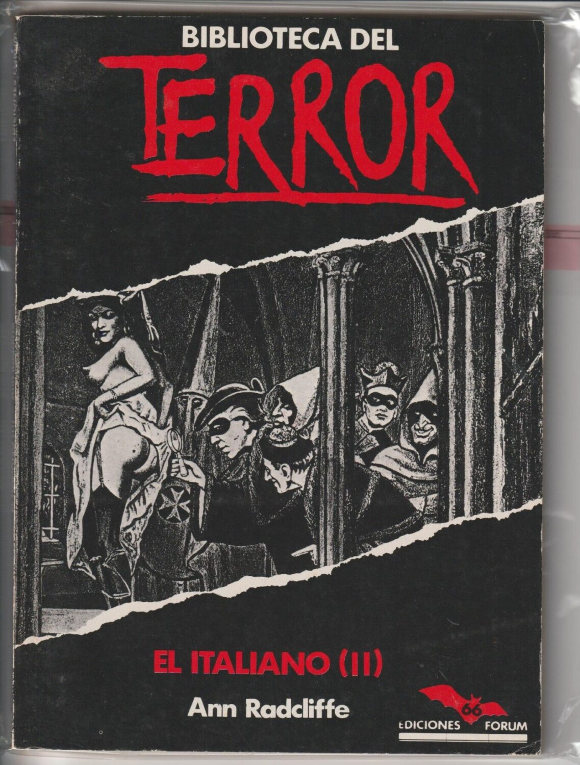 El Italiano (II) – Ann Radcliffe – Biblioteca Terror Ediciones Forum 66