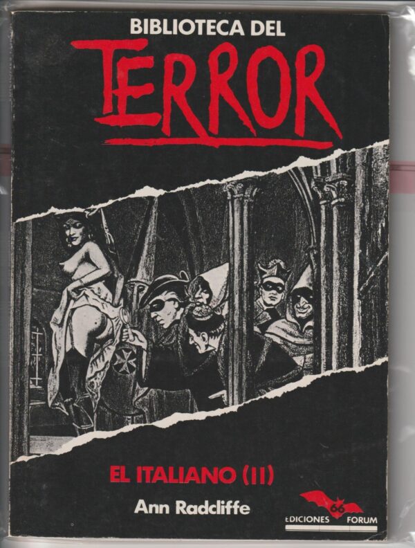 El Italiano (II) – Ann Radcliffe – Biblioteca Terror Ediciones Forum 66