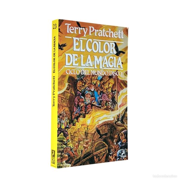 El color de la magia – Terry Pratchett – Mundo disco 1 – Colección Fantasy 23 Martinez Roca