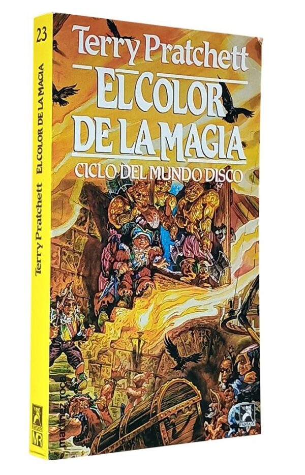 El color de la magia – Terry Pratchett – Mundo disco 1 – Colección Fantasy 23 Martinez Roca