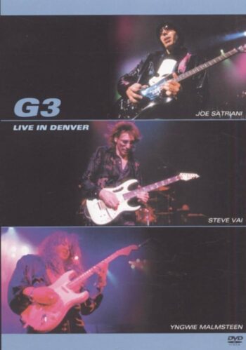 G3 – Satriani – Vai – Malmsteen – Live in Denver DVD