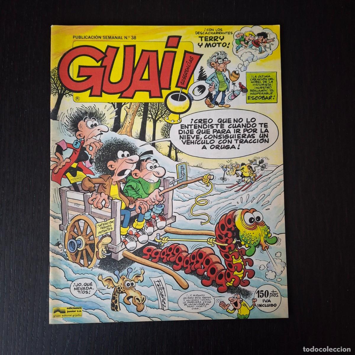 Guay! Revista de comics N. 38 Chicha, Tato y Clodoveo