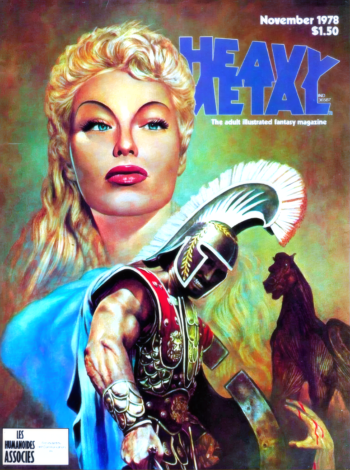 Helena de Troya – Heavy Metal Magazine – Poster A3Plus Super HD
