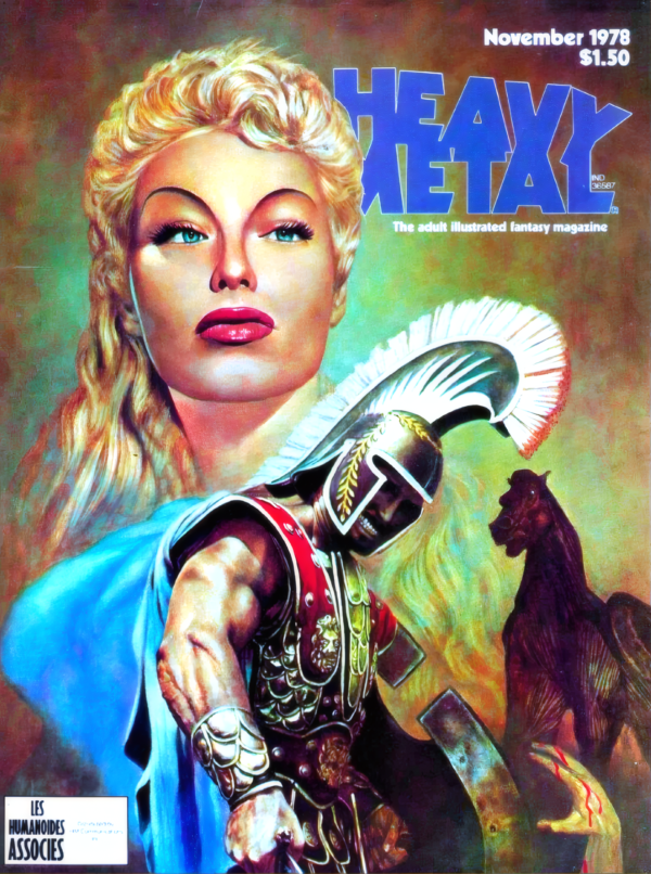 Helena de Troya – Heavy Metal Magazine – Poster A3Plus Super HD