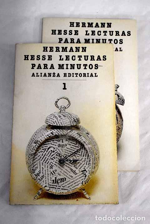 Lecturas para Minutos v.1 y 2 – Herman Hesse – Allianza ed
