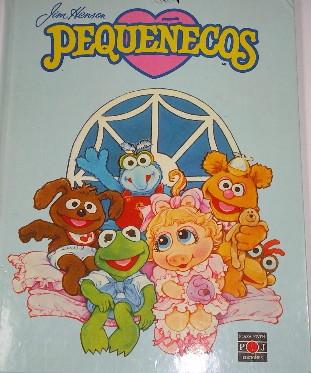 Los Pequeñecos – Jim Henson – Plaza Joven – Plaza y Janes – Cuento 1986 – Usado con trazos de lapiz