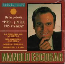 Manolo Escobar – Pero en que pais vivimos BSO – La morena de mi copla – Single 7 pulgadas
