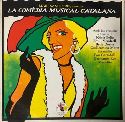 Mari Santpere – La comèdia musical catalana – Disco vinilo LP