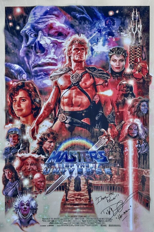Masters del Universo Poster Ilustración Vintage A3Plus Super HD
