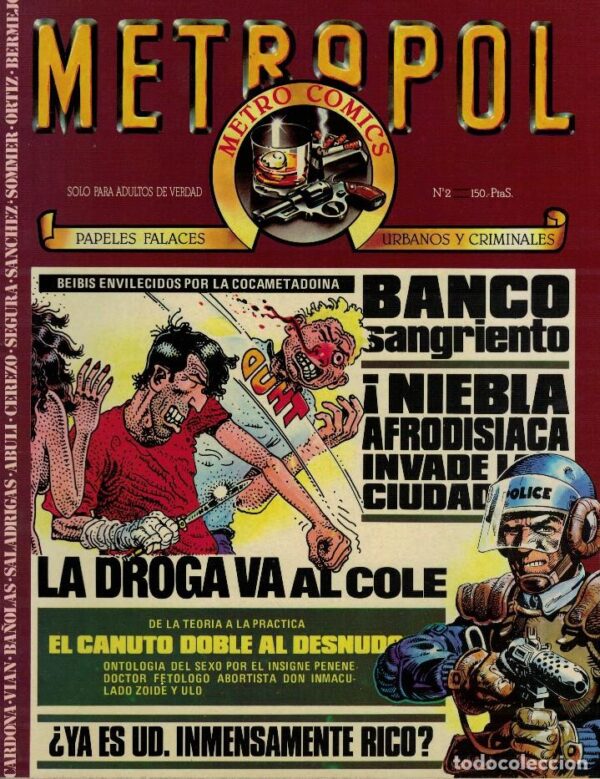 Metropol Comics Revista Underground – Número 2
