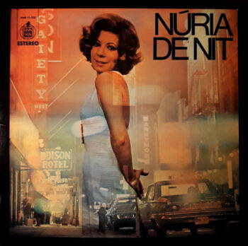 Núria Feliu – Núria de nit – Disco vinilo LP Cancó catalana