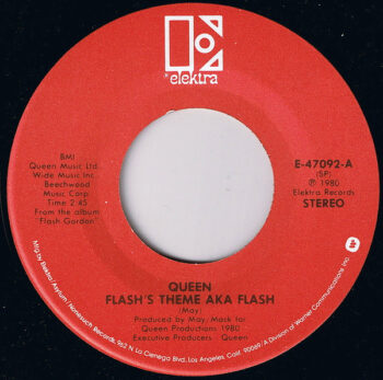QUEEN – Flash – Football Fight – Single Vinilo 7 Pulgadas – Sin Carpeta original