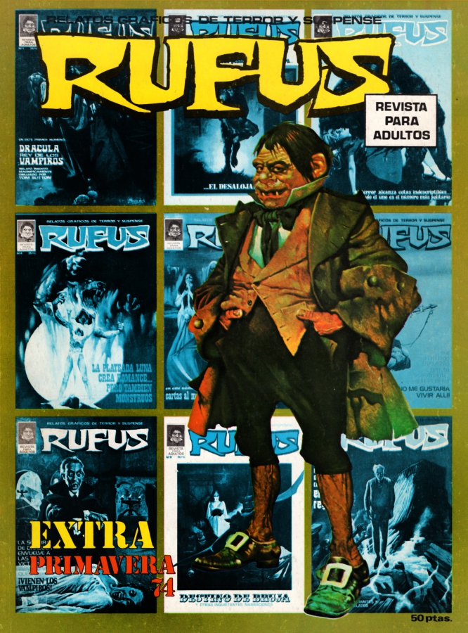 RUFUS Relatos gráficos de Terror y Suspense Extra Primavera 74