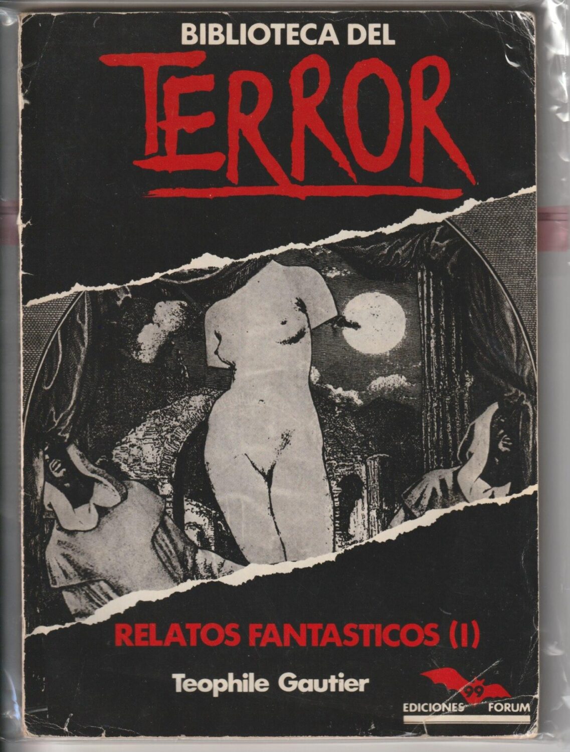 Relatos Fantásticos (I) – Teophile Gautier – Biblioteca Terror Ediciones Forum 99