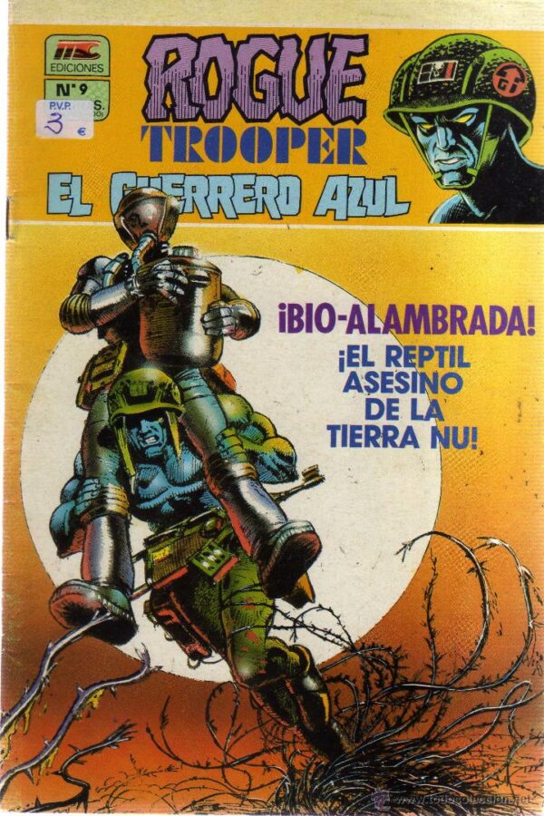 Rogue Trooper Número 9 El Guerrero Azul
