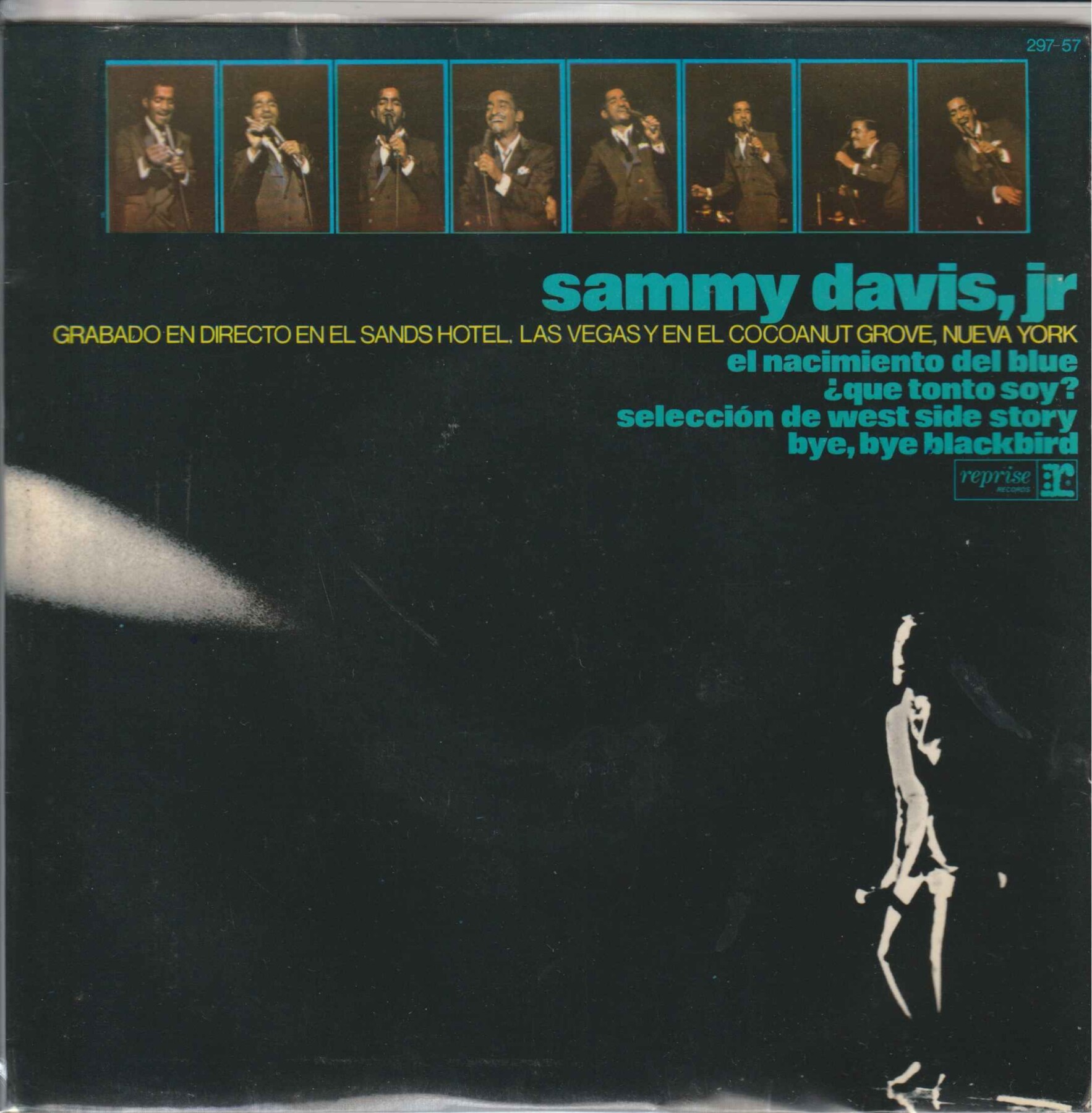 Sammy Davis Jr – Live En directo Las Vegas New York – Single Vinilo 7 pulgadas