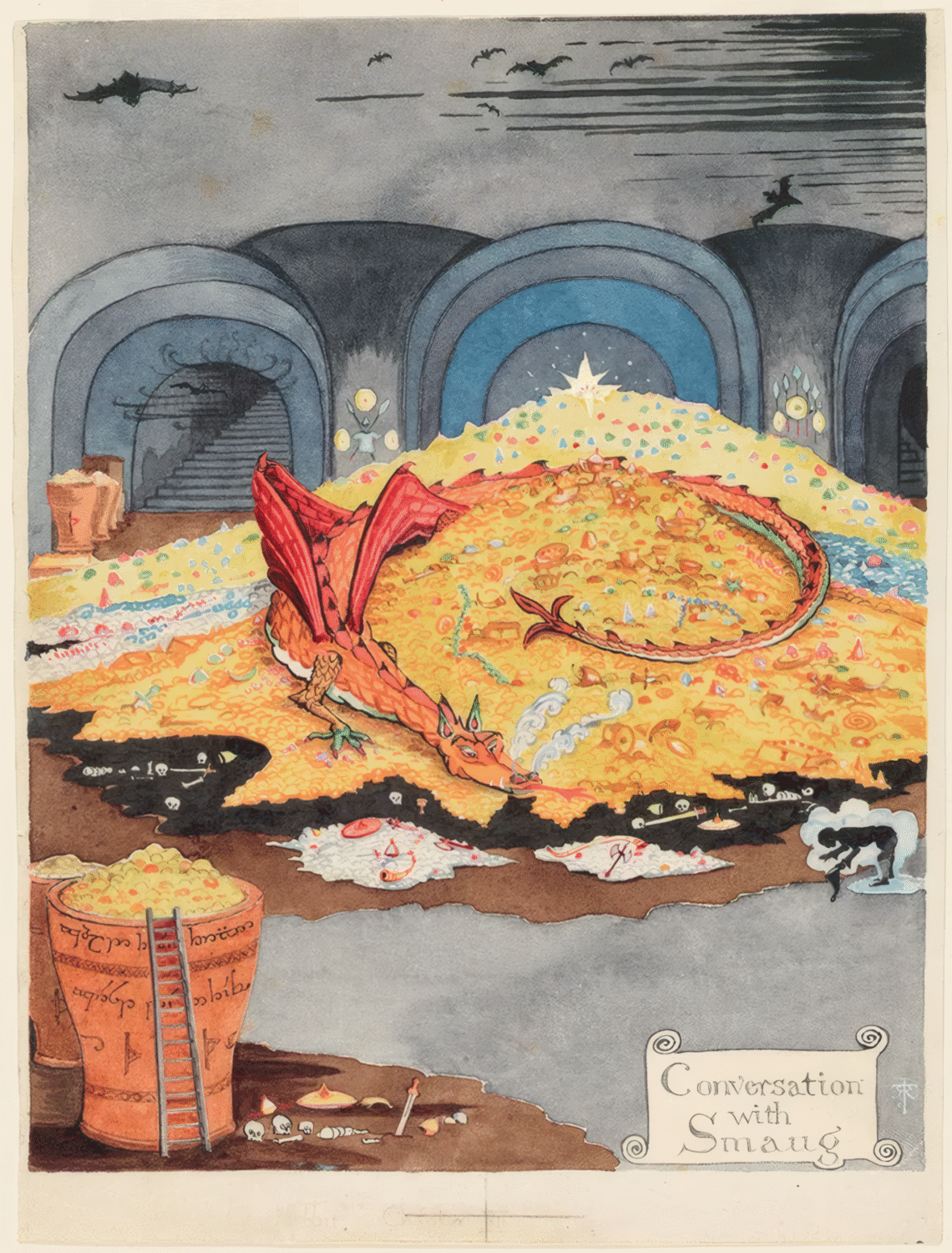 Smaug – El Hobbit – Poster Print A3Plus Super HD