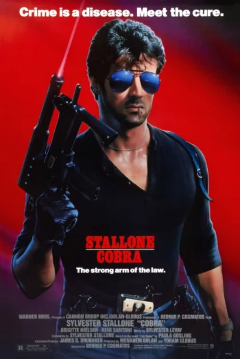 Stallone Cobra Poster Japonés Vintage