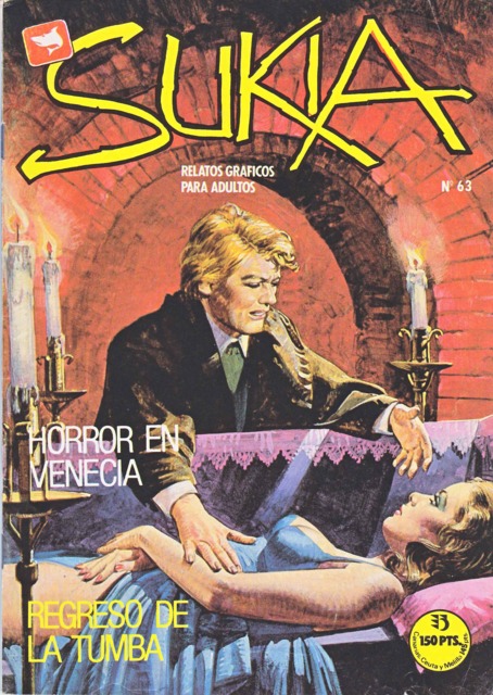 Sukia Número 63 – Aventuras de la vampira ninfómana y su siervo licántropo gay