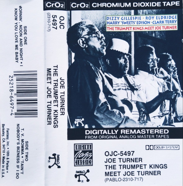 The Trumpet Kings (Dizzy Gillespie – Eldridge – Edison – Clarck Terry) – Meet Joe Turner Cassette Jazz