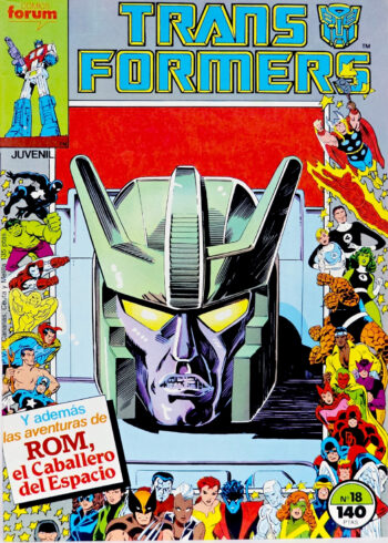Transformers 18 forum marvel con Rom