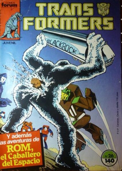 Transformers 26 Forum Con ROM Complemento