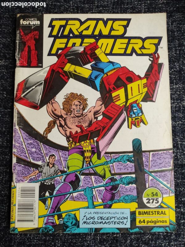 Transformers Forum Bimestral Número 54 ¡Los Decepticons Micromasters!