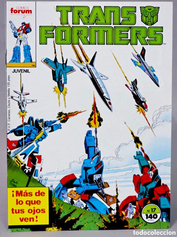 Transformers Forum Número 17 Comic Vintage