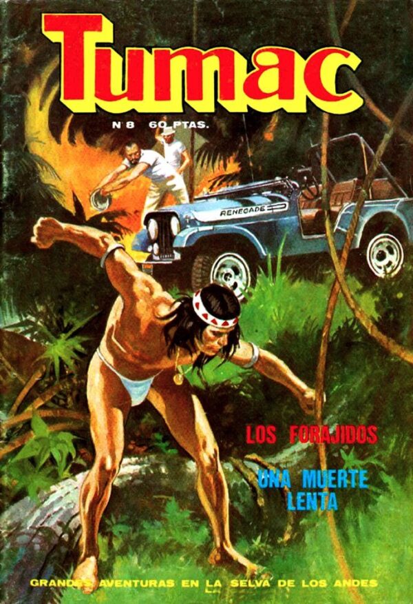 Tumac número 8 Dalmau Comic Vintage