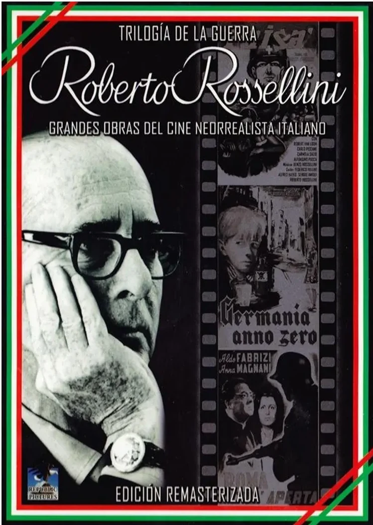 Roberto Rosellini - Trilogia de la guerra - DVD Español
