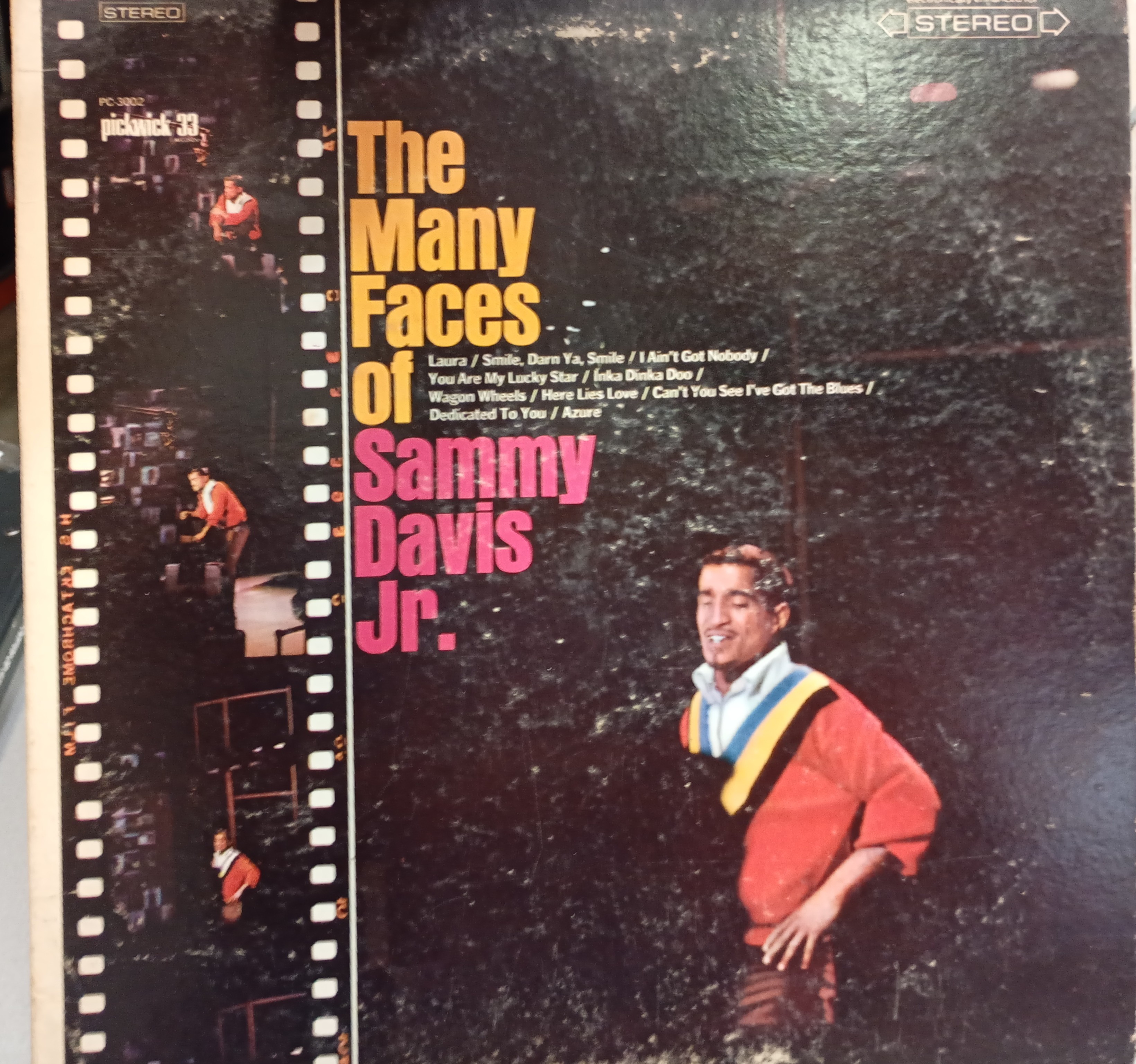Sammy Davis Jr. - The Many Faces of LP Recopilatorio Jazz Blues